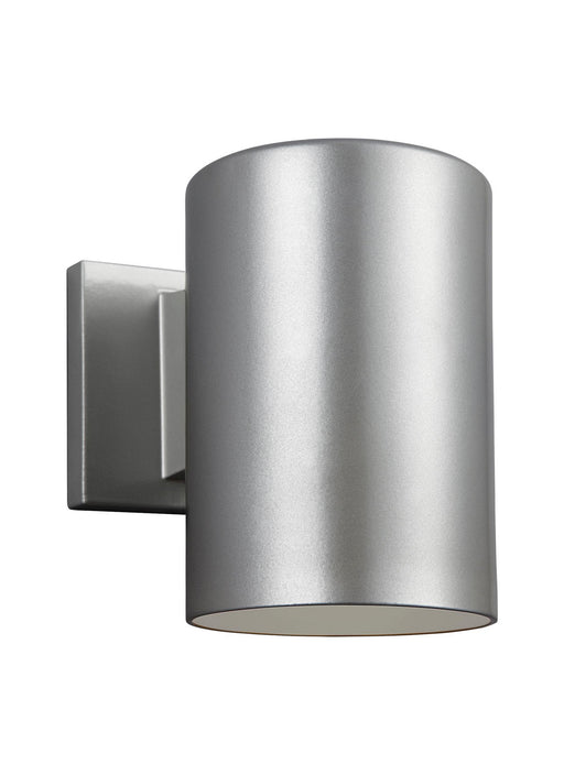 Myhouse Lighting Visual Comfort Studio - 8313897S-753 - LED Outdoor Wall Lantern - Outdoor Cylinders - Painted Brushed Nickel