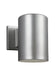 Myhouse Lighting Visual Comfort Studio - 8313897S-753 - LED Outdoor Wall Lantern - Outdoor Cylinders - Painted Brushed Nickel