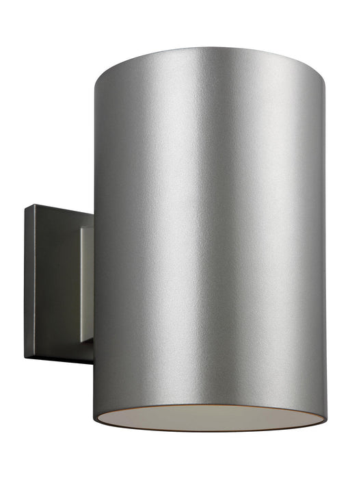 Myhouse Lighting Visual Comfort Studio - 8313997S-753 - LED Outdoor Wall Lantern - Outdoor Cylinders - Painted Brushed Nickel