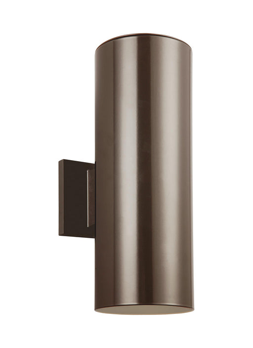 Myhouse Lighting Visual Comfort Studio - 8413897S-10 - LED Outdoor Wall Lantern - Outdoor Cylinders - Bronze