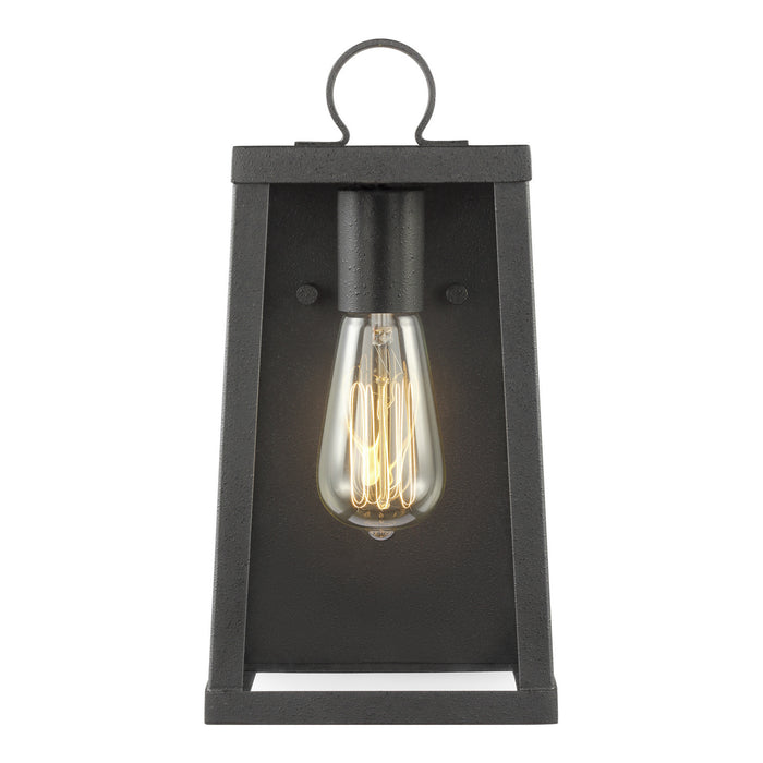 Myhouse Lighting Visual Comfort Studio - 8537101-12 - One Light Outdoor Wall Lantern - Marinus - Black