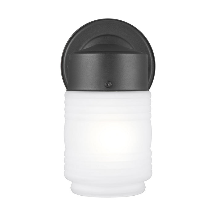 Myhouse Lighting Generation Lighting - 8550001-12 - One Light Outdoor Wall Lantern - Outdoor Wall - Black