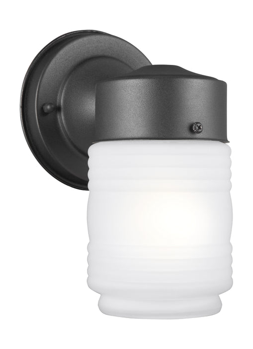 Myhouse Lighting Generation Lighting - 8550001-12 - One Light Outdoor Wall Lantern - Outdoor Wall - Black