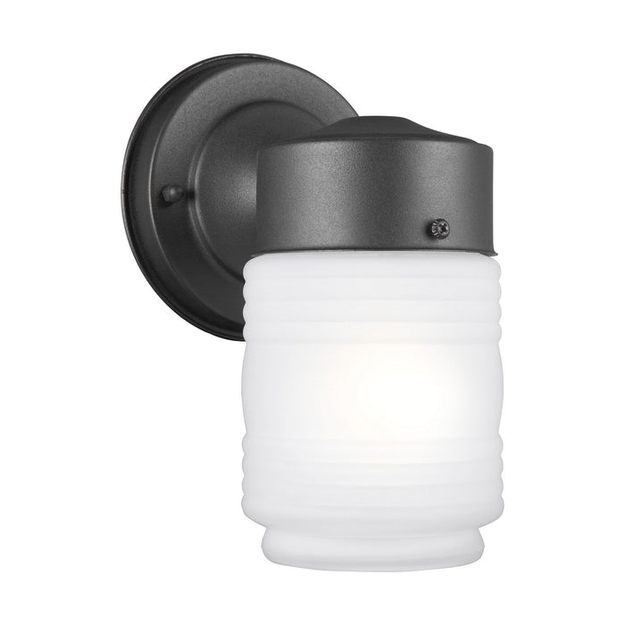 Myhouse Lighting Generation Lighting - 8550001EN3-12 - One Light Outdoor Wall Lantern - Outdoor Wall - Black