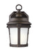 Myhouse Lighting Generation Lighting - 8550701-71 - One Light Outdoor Wall Lantern - Calder - Antique Bronze