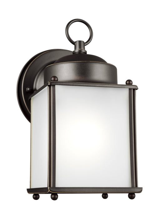 Myhouse Lighting Generation Lighting - 8592001-71 - One Light Outdoor Wall Lantern - New Castle - Antique Bronze