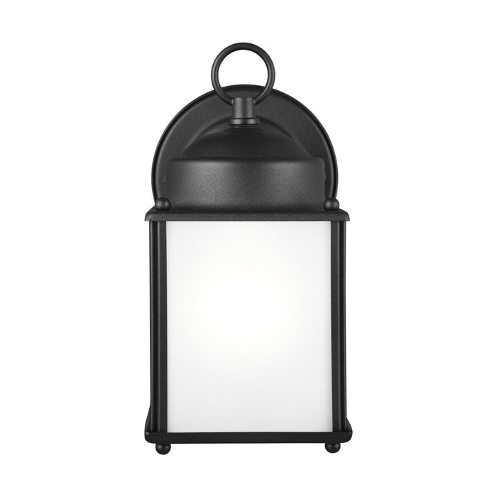 Myhouse Lighting Generation Lighting - 8592001EN3-12 - One Light Outdoor Wall Lantern - New Castle - Black