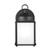 Myhouse Lighting Generation Lighting - 8592001EN3-12 - One Light Outdoor Wall Lantern - New Castle - Black