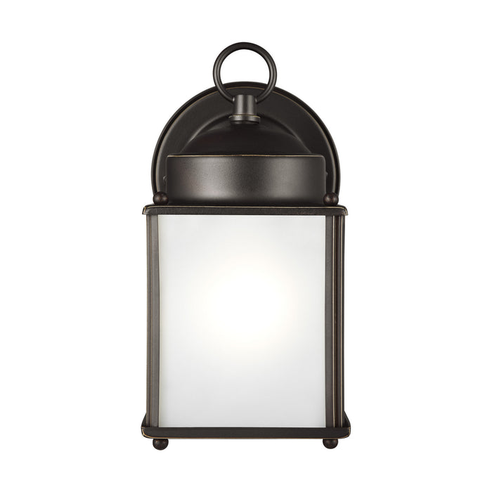Myhouse Lighting Generation Lighting - 8592001EN3-71 - One Light Outdoor Wall Lantern - New Castle - Antique Bronze