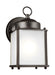 Myhouse Lighting Generation Lighting - 8592001EN3-71 - One Light Outdoor Wall Lantern - New Castle - Antique Bronze