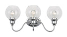 Myhouse Lighting Maxim - 1113CLPC - Three Light Bath Vanity - Ballord - Polished Chrome