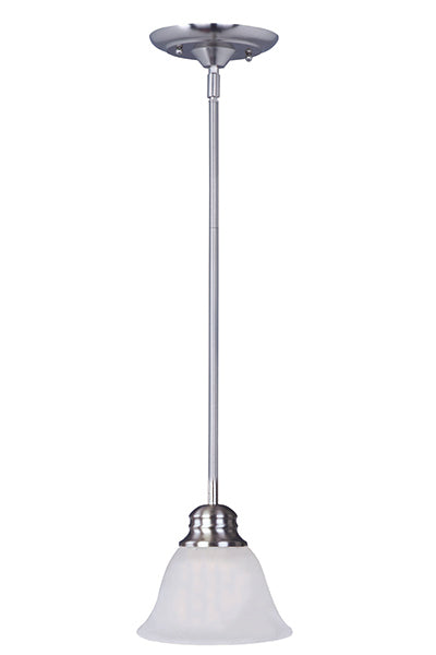 Myhouse Lighting Maxim - 91067FTSN - One Light Mini Pendant - Malaga - Satin Nickel