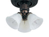 Myhouse Lighting Maxim - FKT207FTOI - Three Light Ceiling Fan Light Kit - Fan Light Kits - Oil Rubbed Bronze