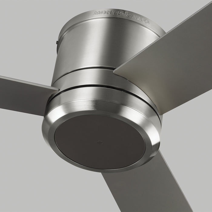 Myhouse Lighting Generation Lighting - 3CLMR56BSD-V1 - 56"Ceiling Fan - Clarity - Brushed Steel