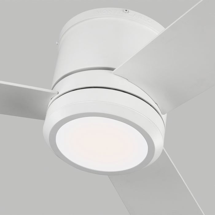 Myhouse Lighting Generation Lighting - 3CLMR56RZWD-V1 - 56"Ceiling Fan - Clarity - Matte White