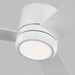 Myhouse Lighting Generation Lighting - 3CLMR56RZWD-V1 - 56"Ceiling Fan - Clarity - Matte White