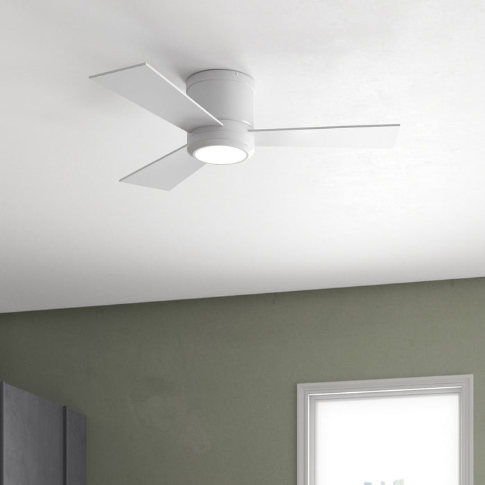 Myhouse Lighting Generation Lighting - 3CLYR42BSD-V1 - 42"Ceiling Fan - Clarity - Brushed Steel