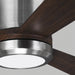 Myhouse Lighting Generation Lighting - 3CLYR52BSD-V1 - 52"Ceiling Fan - Clarity - Brushed Steel