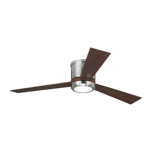 Myhouse Lighting Generation Lighting - 3CLYR52BSD-V1 - 52"Ceiling Fan - Clarity - Brushed Steel