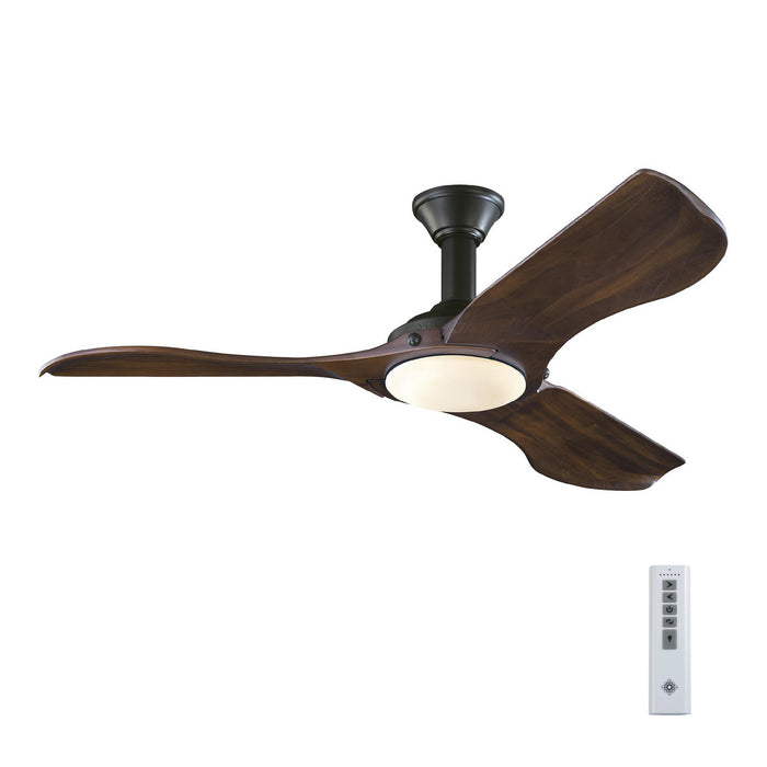 Myhouse Lighting Visual Comfort Fan - 3MNLR56BKD-V1 - 56``Ceiling Fan - Minimalist 56 - Matte Black