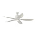 Myhouse Lighting Generation Lighting. - 5LLR56RZWD-V1 - 56"Ceiling Fan - Lily - Matte White