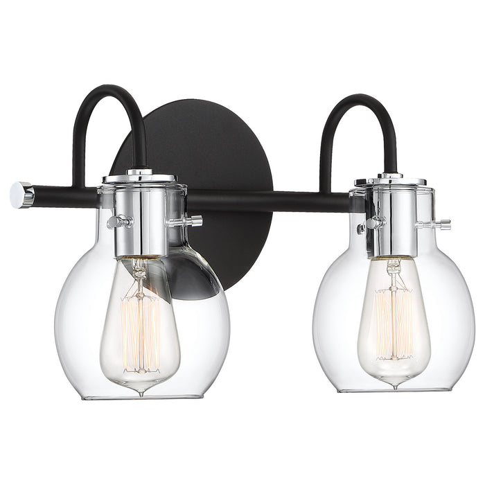 Myhouse Lighting Quoizel - ANW8602EK - Two Light Bath Fixture - Andrews - Earth Black