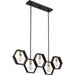 Myhouse Lighting Quoizel - BSK540EK - Five Light Island Chandelier - Bismarck - Earth Black