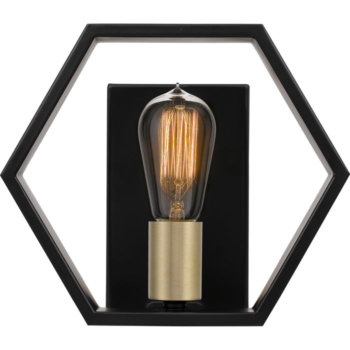 Myhouse Lighting Quoizel - BSK8701EK - One Light Wall Sconce - Bismarck - Earth Black