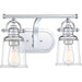 Myhouse Lighting Quoizel - GRT8602C - Two Light Bath Fixture - Grant - Polished Chrome