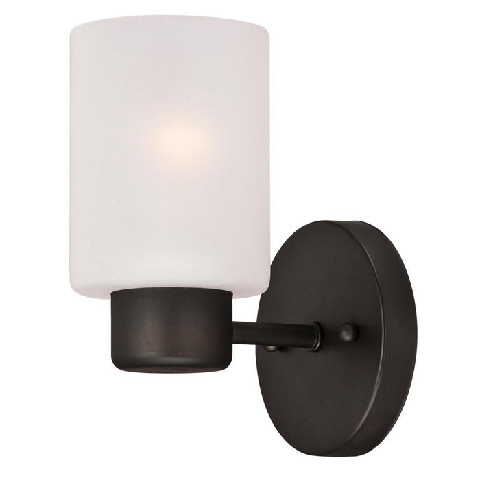 Myhouse Lighting Westinghouse Lighting - 6354000 - One Light Wall Sconce - Sylvestre - Oil Rubbed Bronze