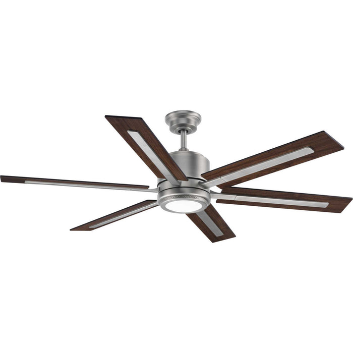 Myhouse Lighting Progress Lighting - P2586-8130K - 60" Ceiling Fan - Glandon - Antique Nickel