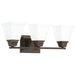 Myhouse Lighting Progress Lighting - P300160-020 - Three Light Bath Bracket - Clifton Heights - Antique Bronze