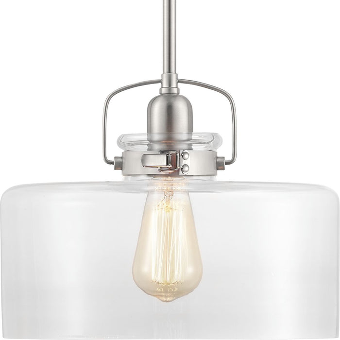 Myhouse Lighting Progress Lighting - P500152-009 - One Light Pendant - Calhoun - Brushed Nickel