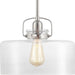 Myhouse Lighting Progress Lighting - P500152-009 - One Light Pendant - Calhoun - Brushed Nickel