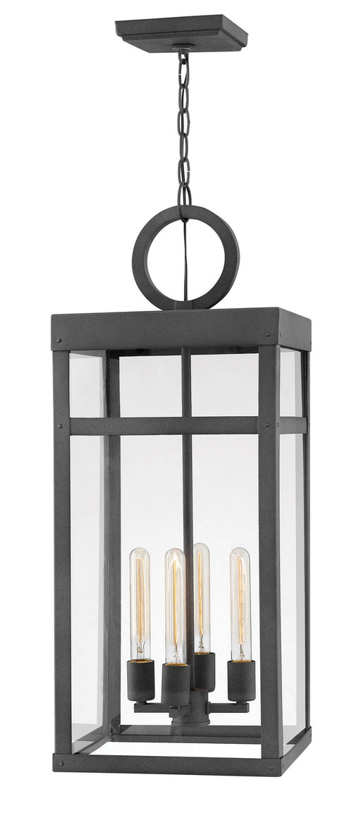 Myhouse Lighting Hinkley - 2808DZ - LED Hanging Lantern - Porter - Aged Zinc