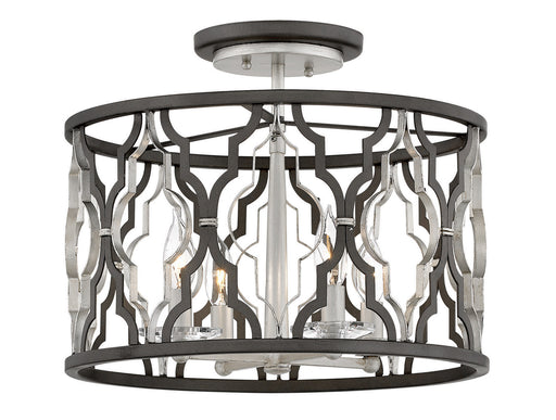 Myhouse Lighting Hinkley - 3063GG - LED Semi-Flush Mount - Portico - Glacial