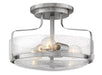 Myhouse Lighting Hinkley - 3641BN-CS - LED Semi-Flush Mount - Harper - Brushed Nickel