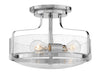 Myhouse Lighting Hinkley - 3641CM-CS - LED Semi-Flush Mount - Harper - Chrome