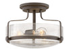 Myhouse Lighting Hinkley - 3641OZ-CS - LED Semi-Flush Mount - Harper - Oil Rubbed Bronze