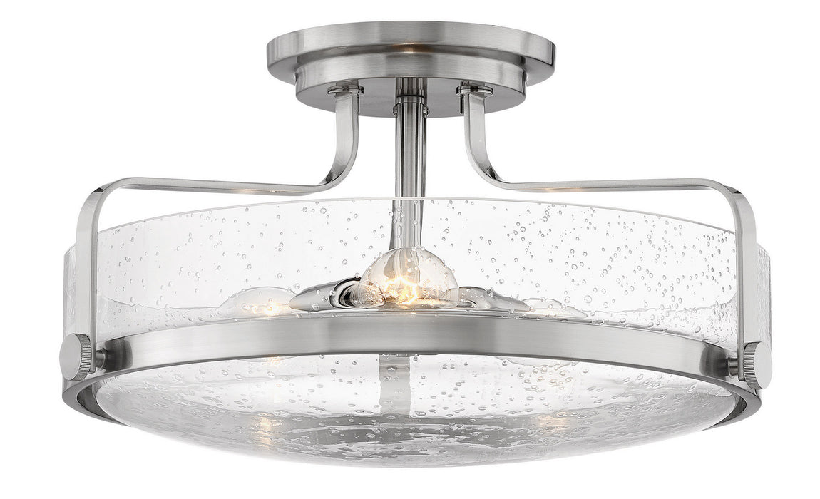 Myhouse Lighting Hinkley - 3643BN-CS - LED Semi-Flush Mount - Harper - Brushed Nickel