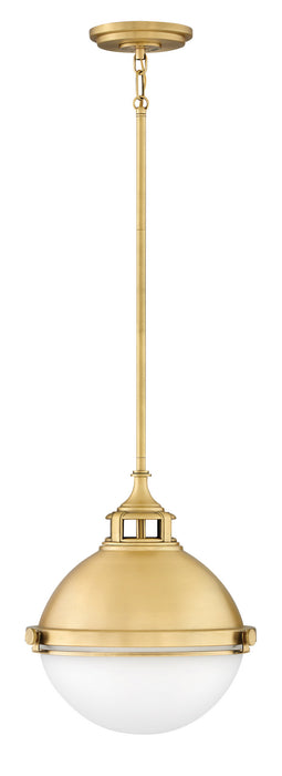 Myhouse Lighting Hinkley - 4834SA - LED Pendant - Fletcher - Satin Brass