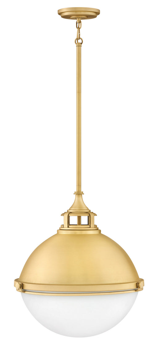 Myhouse Lighting Hinkley - 4835SA - LED Pendant - Fletcher - Satin Brass