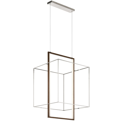 Myhouse Lighting Kichler - 84044 - LED Foyer Chandelier - Viho - Polished Nickel