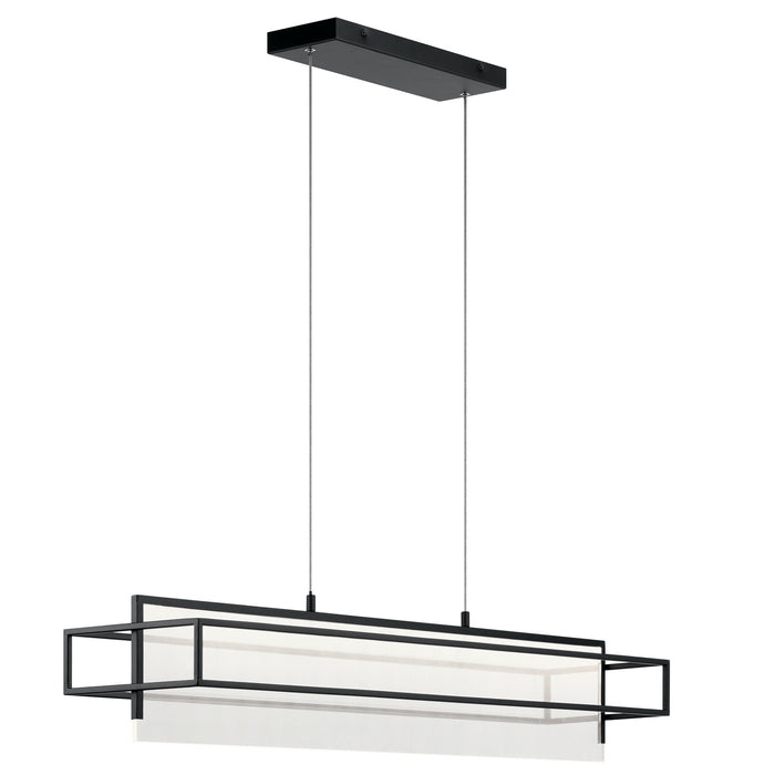 Myhouse Lighting Kichler - 84051 - LED Linear Pendant - Vega - Matte Black