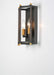 Myhouse Lighting Maxim - 13599OIAB - Two Light Wall Sconce - Wellington - Oil Rubbed Bronze / Antique Brass