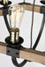 Myhouse Lighting Maxim - 20335WOBZ - Six Light Chandelier - Lodge - Weathered Oak / Bronze