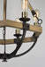 Myhouse Lighting Maxim - 20337WOBZ - Six Light Chandelier - Lodge - Weathered Oak / Bronze