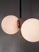 Myhouse Lighting Maxim - 26035SWSBRBK - Two Light Pendant - Vesper - Satin Brass / Black