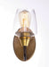 Myhouse Lighting Maxim - 26121CLBZAB - One Light Wall Sconce - Goblet - Bronze / Antique Brass