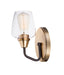 Myhouse Lighting Maxim - 26121CLBZAB - One Light Wall Sconce - Goblet - Bronze / Antique Brass